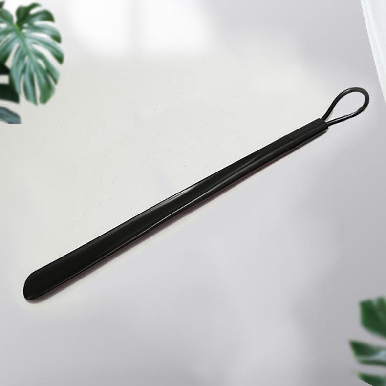 Long Handle Plastic Shoehorn for Easy Shoe Wearing—Ideal for Seniors and Pregnant Women, Available in Multiple Colors