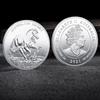 Zodiac Year Of The Horse Commemorative Coin 3D Embossed Animal Horse Commemorative Coin Collection Gift