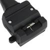 Universal 7 Pin To 12 Pin Trailer Connector ABS Coiled Cord For Towing Caravans Farming Machinery Camping Vehicle Towing