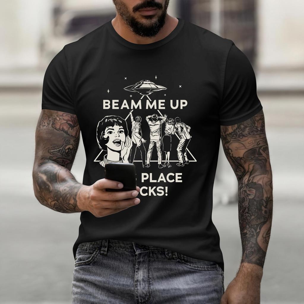 Mode Rundhals Raglan Kurzarm Arbeitskleidung Bedruckte Oberteile Damen Sommeroberteile