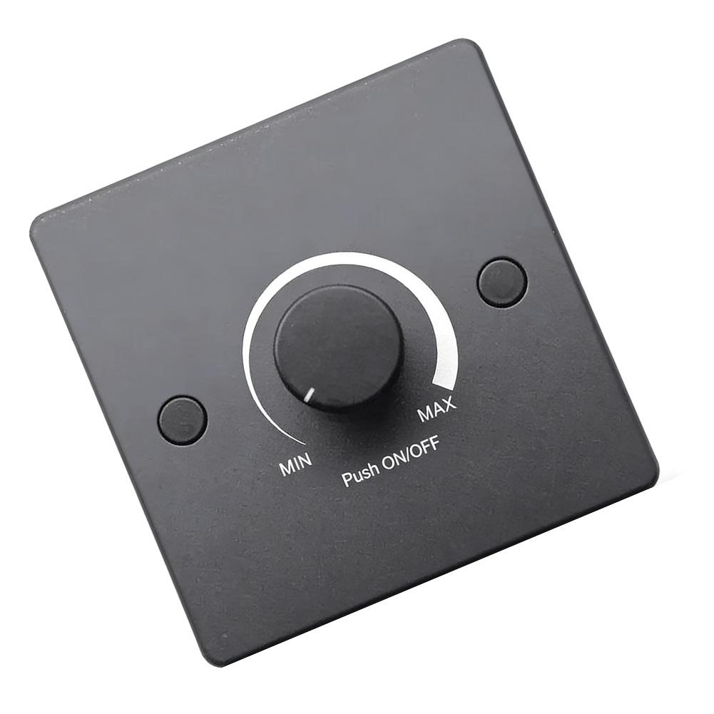 12V 120W Adjustable Dimmer Switch for RV LED Strip Lights with For PWM Technology and 5A Output Current Capacity