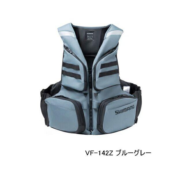 Used (New product March 26) Shimano Floating Vest VF-142Z Blue Gray XL Size