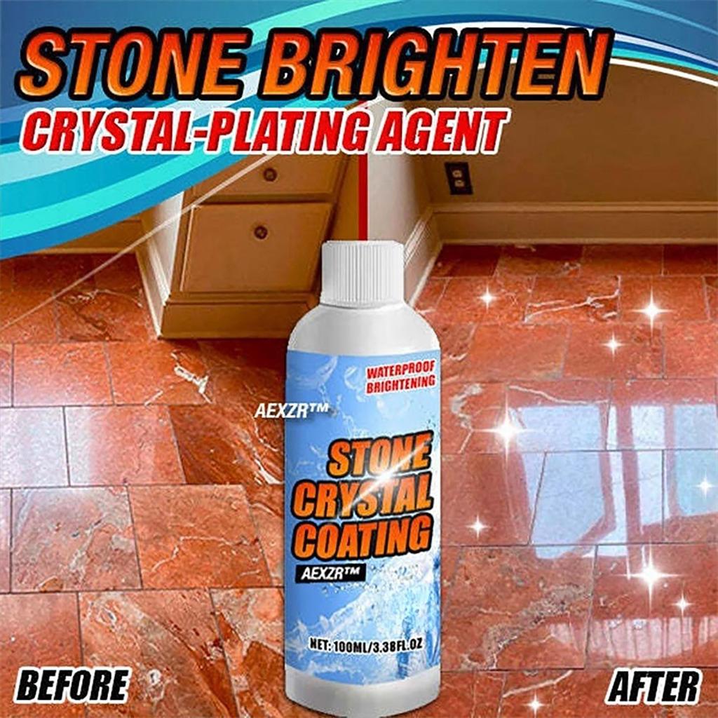 100ml Stone Crystal Plating Agent Stonework Polishing And Coating Agent Quartz Tile Anti-Corrosion Incremental Crystal