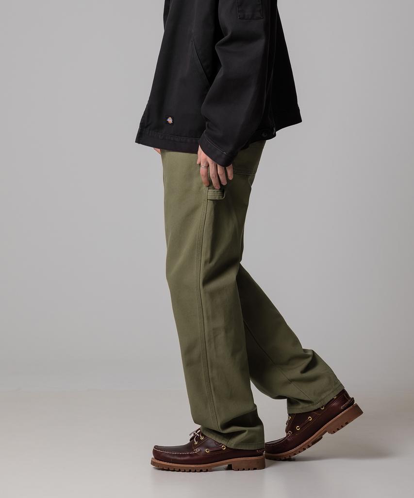 Dickies 1939 Duck Canvas Carpenter Pants Moss Green
