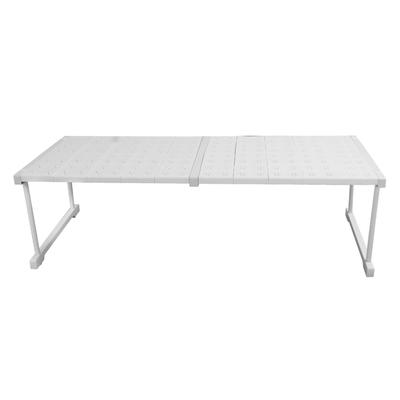 Rozszerzalny Organizer Półki Szafowej Regulowana Oszczędzająca Miejsce Szafa Półka Napięciowa Pod Zlew 42cm Szerokości