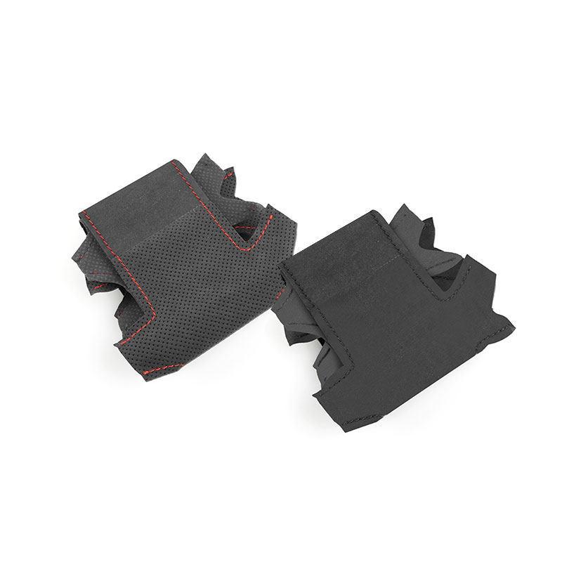 Car Interior Steering Wheel Suede Leather Cover Trim Hand Sewing Trim For Toyota Prius 30 XW30 2009-2015 Prius C US 2012-2017