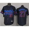 Toronto Blue Jays 27 City Edition Embroidered Baseball Jersey Unisex Short Sleeve Fan Apparel