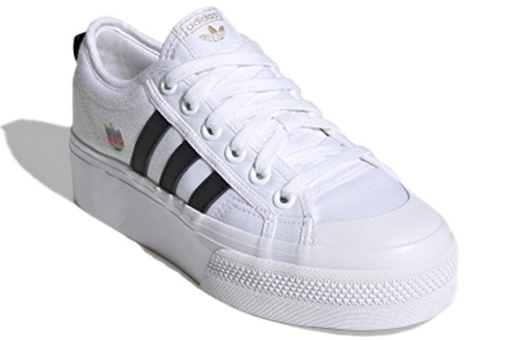 Women's Sneakers Adidas Wmns Nizza Platform 'Colorful Trefoil'