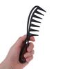 Shark Jumbo Wide Tooth Black Handle Grip Hair Comb Men Hairdressing Teeth Comb