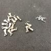 10pcs Metal Cam And 10pcs Rivets Universal Replacement Pendulum Set For Zippo Gas Lighter DIY Repair Inner Part Insert Accessory