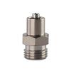 1Pcs G1/8 G1/4 M10*1 M12*1 Dispense Valve Adapter Luer Lock Brass Dispensing Valve Connector Double Screw Automatic
