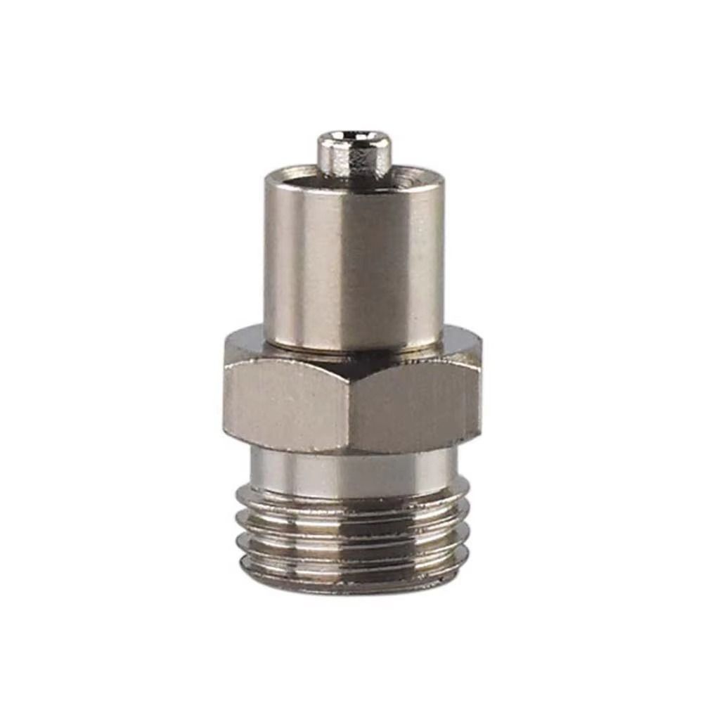 1Pcs G1/8 G1/4 M10*1 M12*1 Dispense Valve Adapter Luer Lock Brass Dispensing Valve Connector Double Screw Automatic