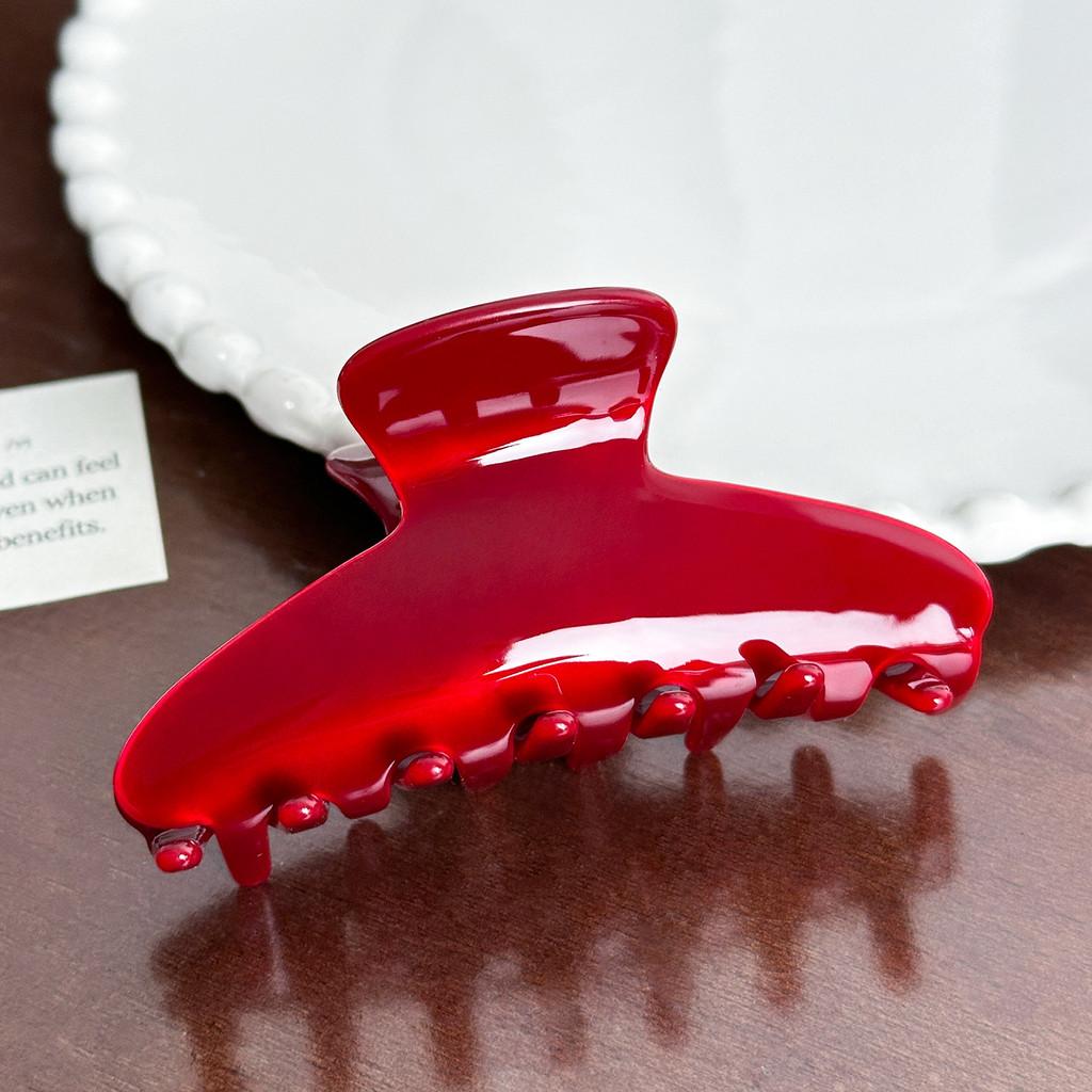 Spring Rose Trendy Hair Claw Clip In Multiple Sizes Perfect For Unique Styles Hair