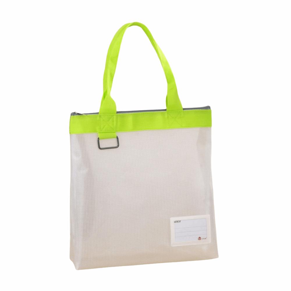 with Handle Mesh Document Storage Bag Large Capacity File Storage Bag Handheld Project Bag Travel