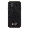 Guess Guhcn61Pmsdgsk Iphone 11 / Xr 6.1 Czarny/Black Hardcase Disco Metal Script