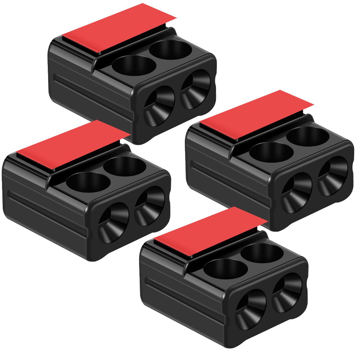 

4 шт. предупреждающие свистки для оленей, ультразвуковые автомобильные свистки для отпугивания животных, автомобильные ветровые отпугиватели оленей, аксессуары красный