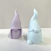 3D Gnome Candle Silicone Mold DIY Soap Polymer Clay Plaster Epoxy Resin Mould Christmas Decoration Gifts Home New Year Decors