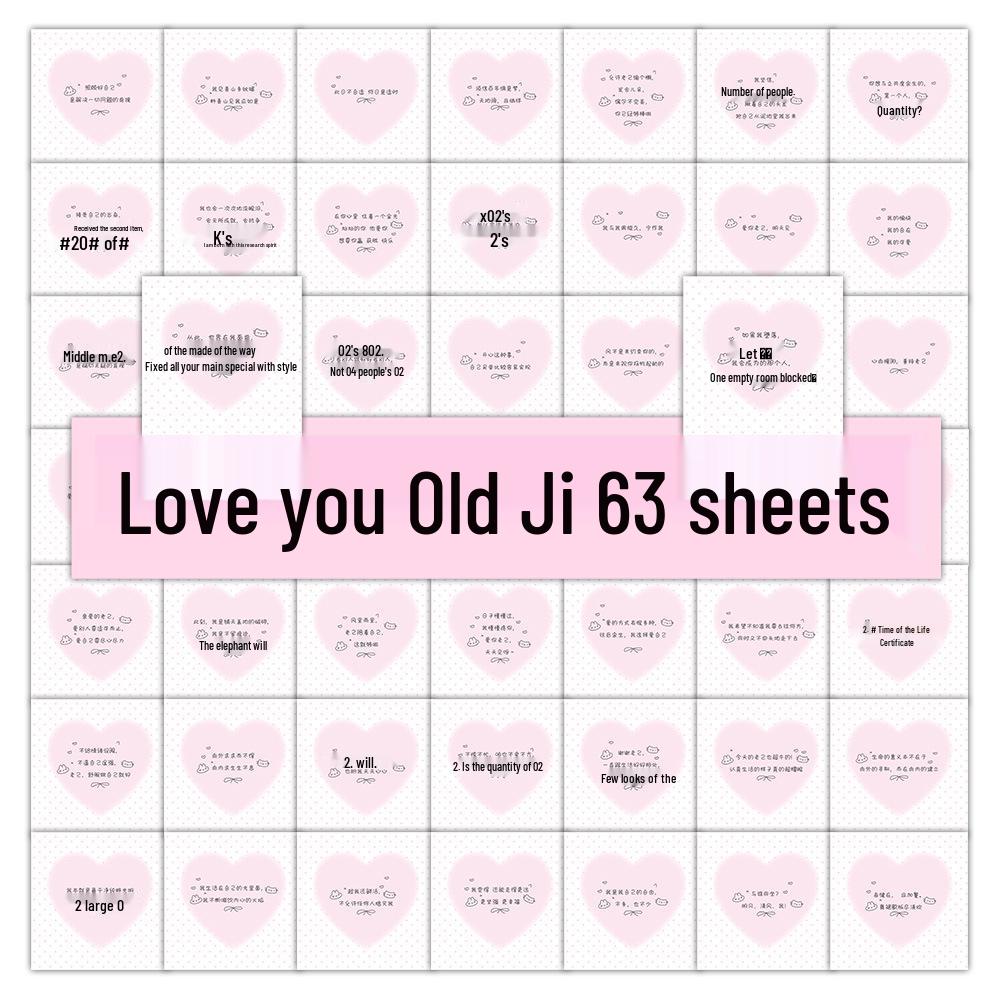 63-Sheet Self-Love Journaling Stickers: Inspire, Heal, and Boost Confidence 14x15 cm