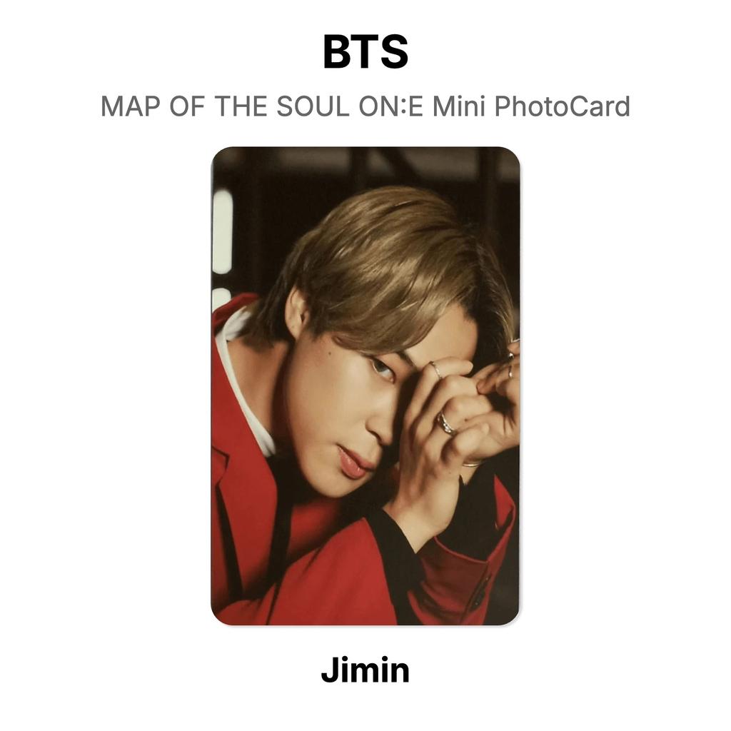 BTS RUHUN HARİTASI AÇIK:E Mini Fotoğraf Kartı Resmi Fotoğraf Kartı