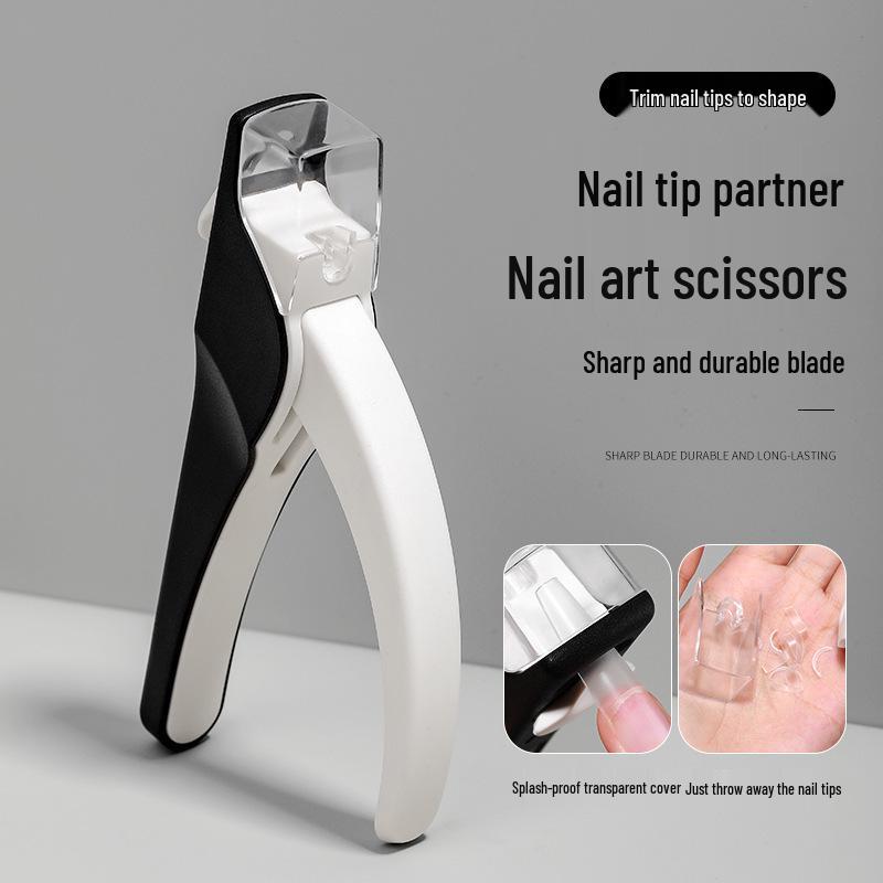 

Stainless Steel U-Shaped French Nail Clipper for Extensions and Shaping.