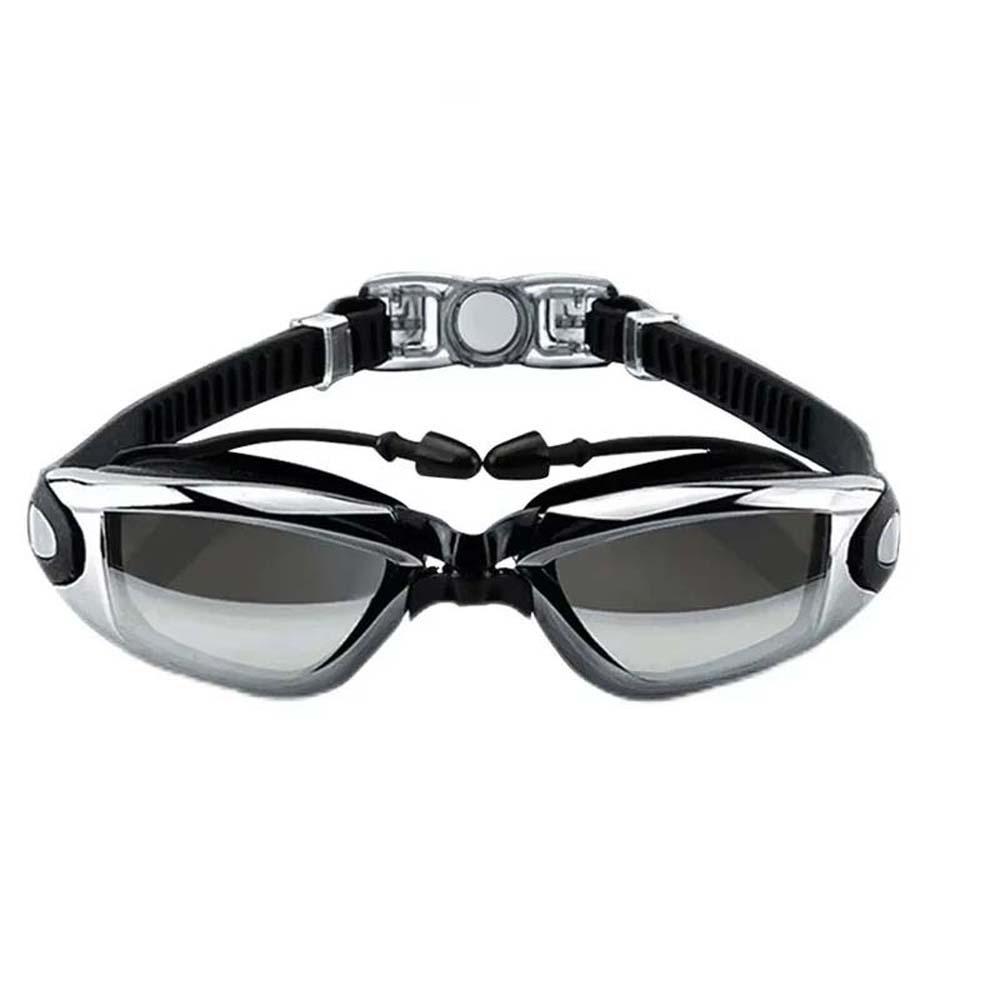 Dazzling Colors Myopia Swim Goggles Electroplating Anti-fog Swimming Eyewear  Snorkeling