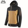 Shenzhou Camel Men's Windproof Waterproof Fleece-Lined Jacket with Removable Heat-Sealed Taped Design
