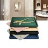 Jewelry Tray Show Stand Shop Organizer Velvet Solid Color Jewelry Display Tray Necklace Glasses Watch Display Props