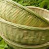Bamboo Weaving Handmade Round Steamed Bun Basket & Sieve Basket