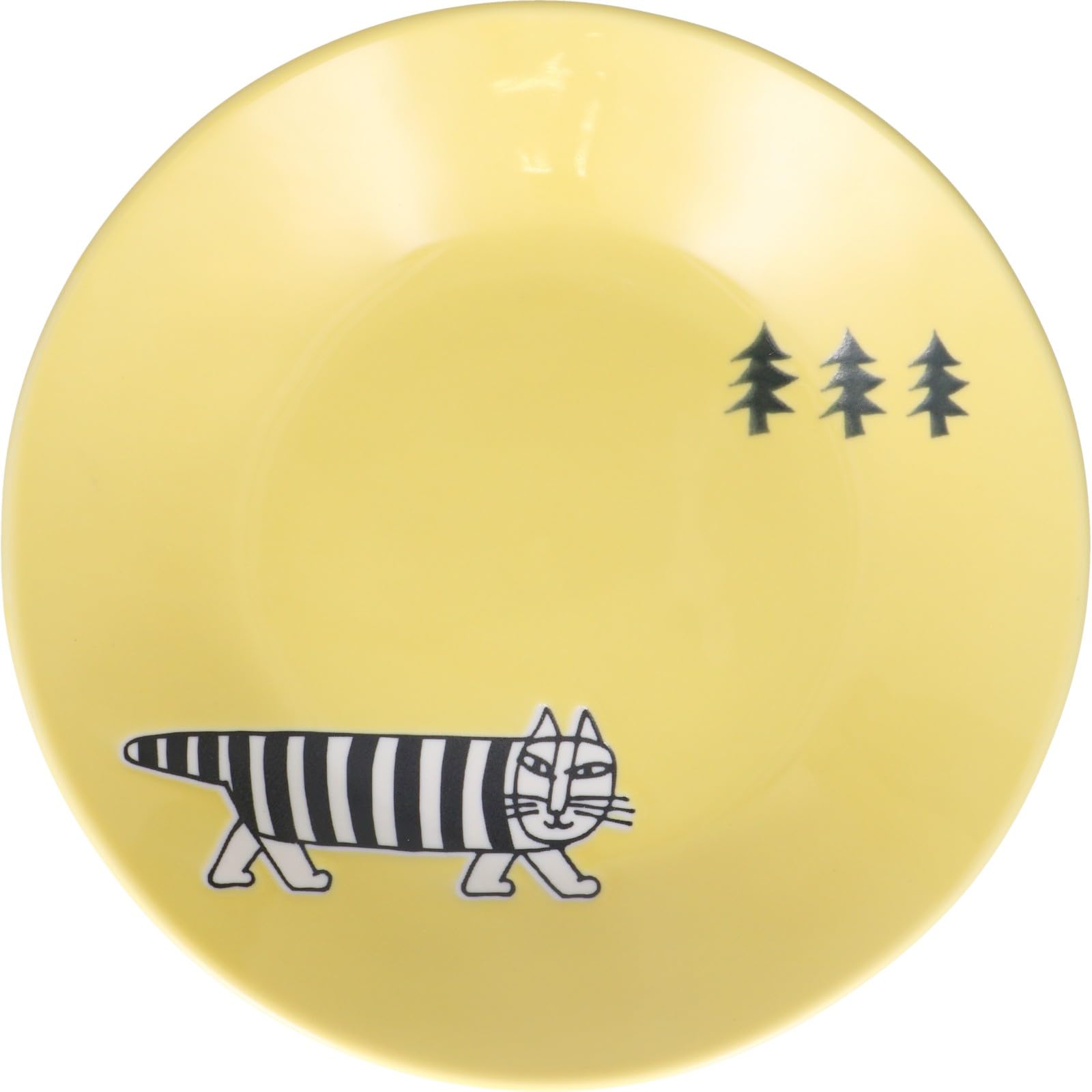 

Lisa Larson Pasta Plate Plate 22cm Stroll Yellow Made in Japan LL91-355