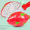 Children's Pretend Kitchen Toy Set: Veggies, Fruits, & Burger Cutting for Fun
