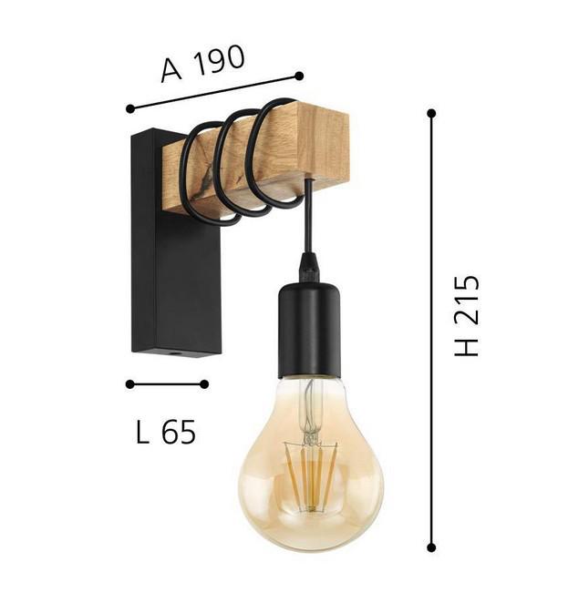 European Retro Decorative Wall Lamp for Hallways and Corridors - Iron Art Industrial Style Mirror Front Cafe Lighting