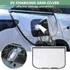 Outdoor Electric Vehicle Charger Port Rainproof Dustproof Cover Transparent Waterproof Cover Magnetic EV Charger Port Protector