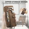 3-in-1 Luxury Leather Wallet Case for Xiaomi/Redmi series.Xiaomi 13 Lite/Poco X5/Redmi Note 12/12C...w/ Stand, Shockproof, RFID, Multi-Slot & Zipper