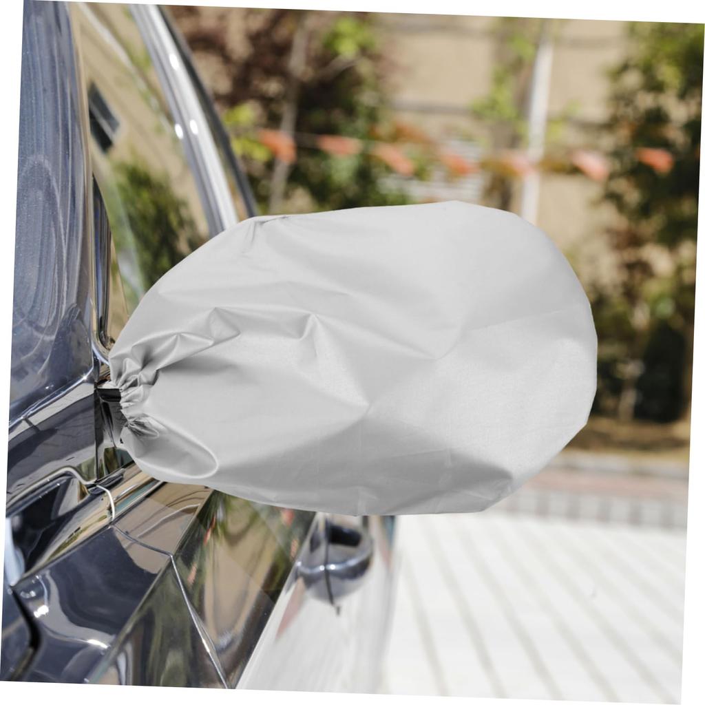 Healifty 2pcs Reverse Mirror Cover Dash Cam Kit Screen Reflective Visibility Exterior Rearview Mirror