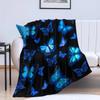 Colored Butterfly Tree digital-printed polyester Bedroom velvet flannel cover blanket Fleece soft sofa cover blankets for beds