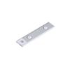 Intelligent LED human body sensor lamp rechargeable lamp cabinet cabinet lamp bar  20CM Space Silver Trichromatic Dimming