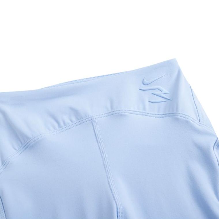 Nike Mid Rise Elastic Solid Color Leggings Kids bottoms Bale-Blue NY2412177GS-002
