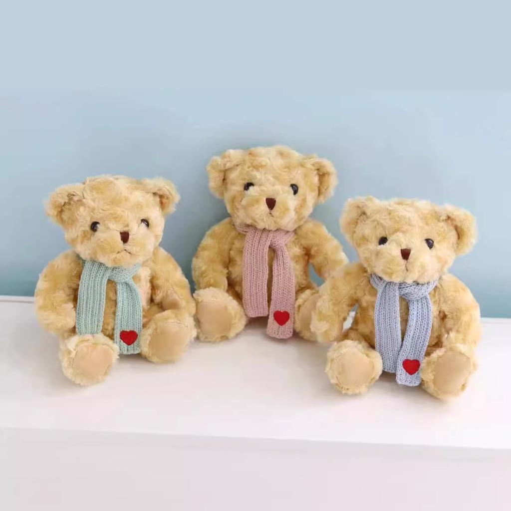 Teddy Bear Plush Toy Couple Dressed In Bear Grabbing Machine Claw Machine Doll Small Doll Bear Doll Trouser Baby