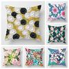 Nordisk höst heminredning höst prydnadskuddfodral soffa Kuddfodral modernt 45x45cm 45*45 50x50cm 60x60 40X40cm växt grön löv