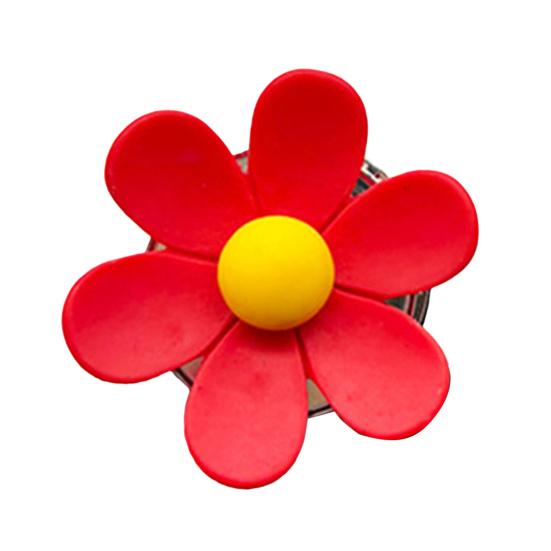 Magnetic Golf Ball Marker with Hat Clip Flower Shape Golf Ball Marker Magnet Cap Clip Set Golf Bag Accessories for Women Men Golfer Gift