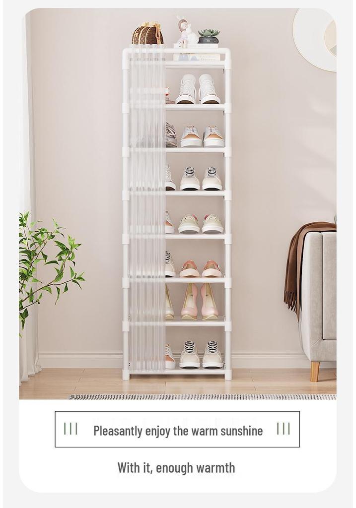 Economical Multi-Layer Shoe Rack: Dustproof, Space-Saving, Stylish Storage for Home or Dorm