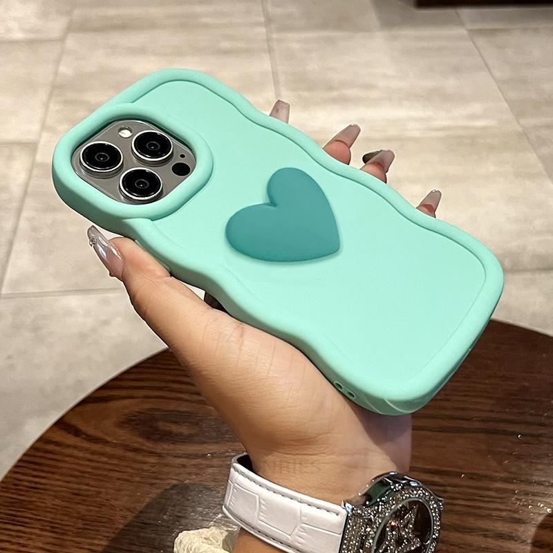 Redmi10c Love Heart Candy Wavy Silicone Case For Xiaomi Redmi 10c 10a 12c 13c 12 4g 5g 10 9 9c A3 Shockproof Soft Cover Redmi13c