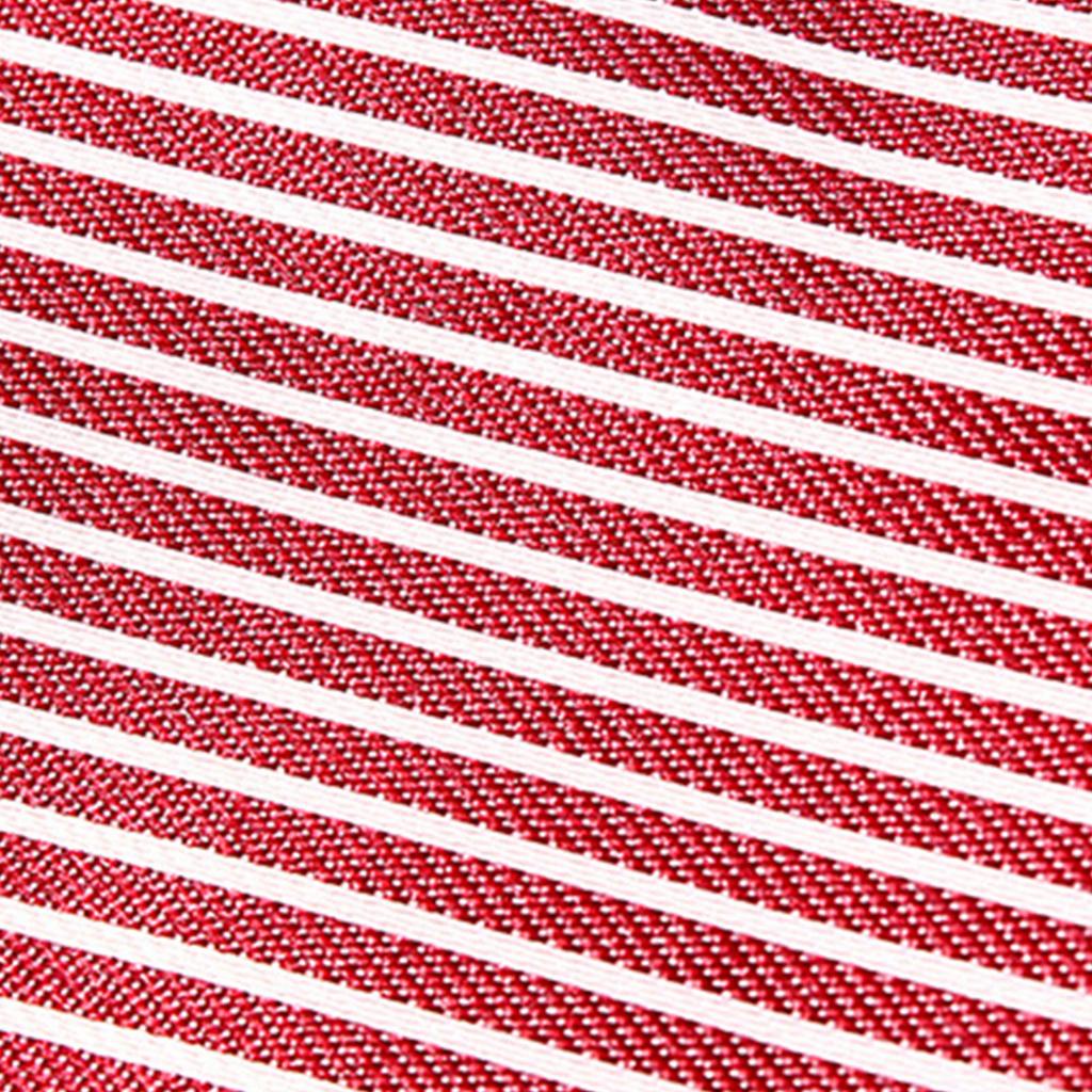 Matboksveske Bærbar Stor Kapasitet Sammenleggbar Isolert Piknikveske for Reise Arbeid Rød Stripete