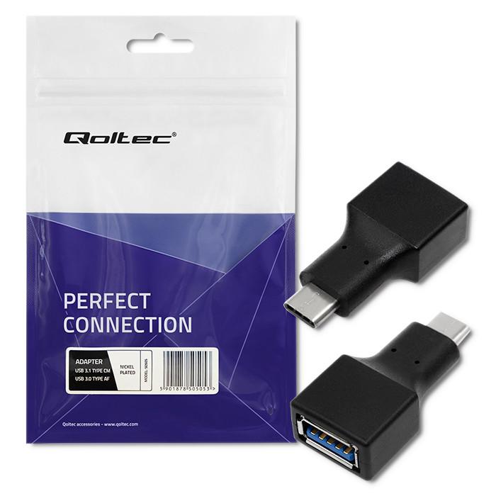 Qoltec USB-C 3.1 To USB 3.0 Adapter