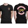 Parent-child Amazing Male T-Shirt Cotton Oversized Summer Boy Double Sided Hells Angels Brotherhood Tops Tees Short Sleeve Shirt