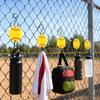 Acrylic Baseball Hooks, 5 Pack, Blank for Hanging