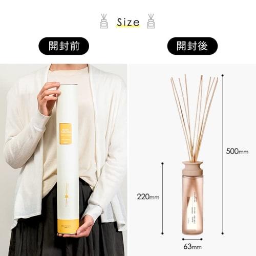 Mercyu Nordic Collection Reed Diffuser MRU-80 (Sea Island Cotton) Long-lasting (6 Months) with Coaster, Interior Decor, Gift