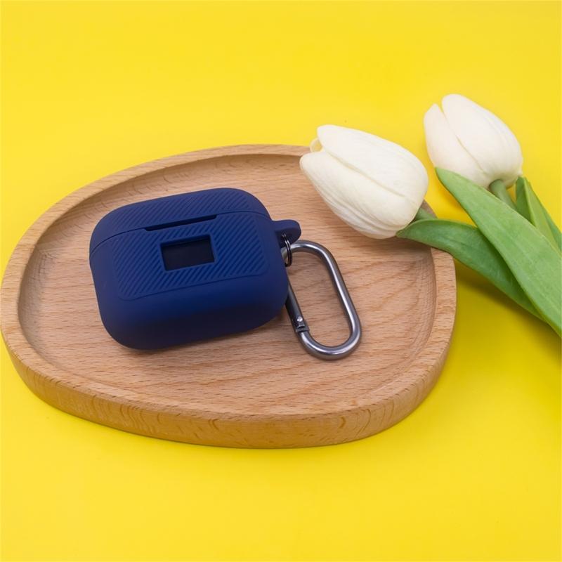 Compatible for TOZO T20 Shockproof Headphone Sleeve Impact-resistant Housing Anti-dust Washable Silicone Cover Soft Case