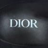 Great DIOR High cut sneakers Navy canvas mens 42.5 3SH126ZSA Used