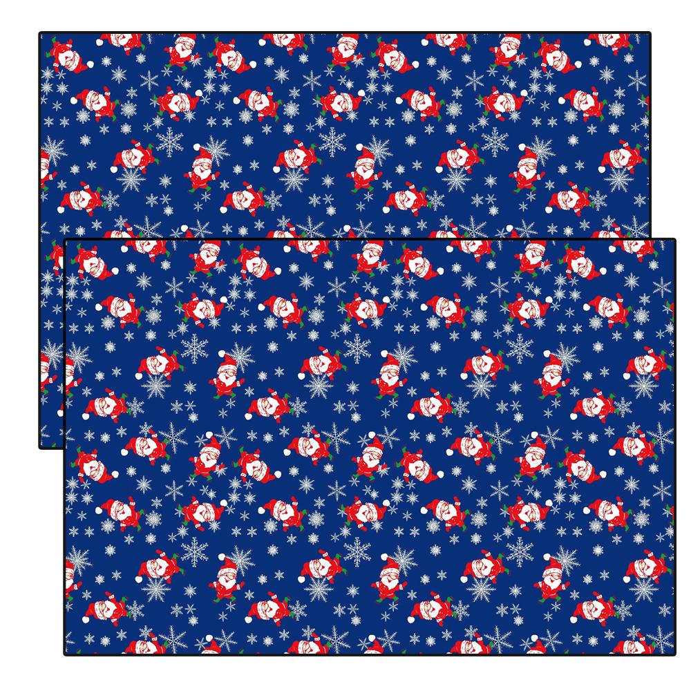 

Рождественская крафт-бумага для упаковки подарков с изображением елки Санта-Клауса, бумага для самостоятельного изготовления поделок для украшения домашней вечеринки, крафт-бумага